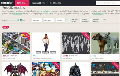 sgtrader|3d printer file websites cgtrader.